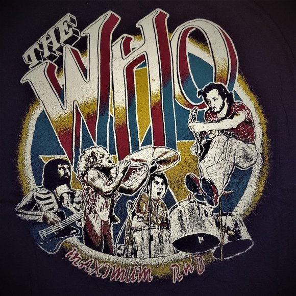 Original Lucky Brand The Who Maximum R&B rock Official T-Shirt L runs bigger NWT - Picture 4 of 6